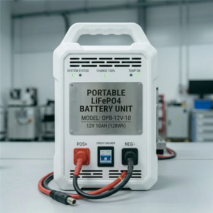 Bateria portátil externa 12V 10AH LiFePO4